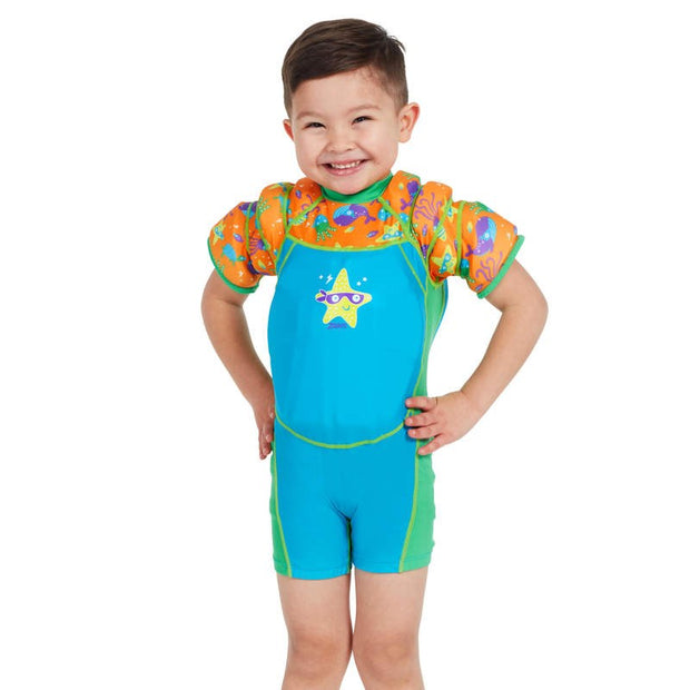 ZOGGS WATER WINGS FLOAT SUIT SUPER STAR