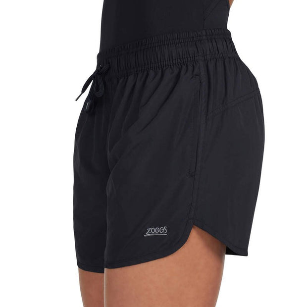 ZOGGS BLACK INDIE SHORTS WOMEN