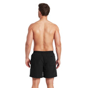 MENS PENRITH 17" SHORTS BLACK ZOGGS