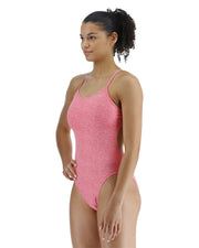 WOMEN'S LAPPED CUTOUTFIT - PINK