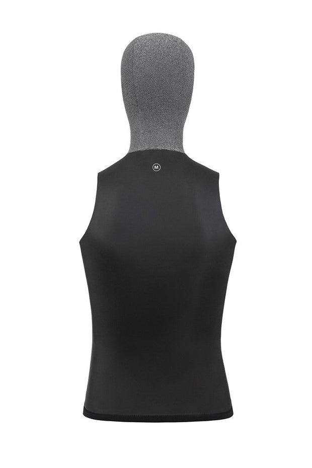 ORCA HEATSEEKER VEST WITH HOOD BLACK